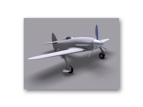 3D rendu avion - fasmdesign.com